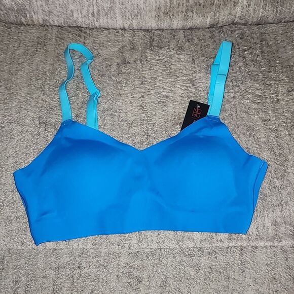 No Boundaries Junior's Wire-Free Bonded Voop Bralette, Size XXL - Picture 10 of 14